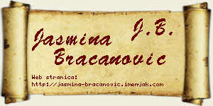 Jasmina Bracanović vizit kartica